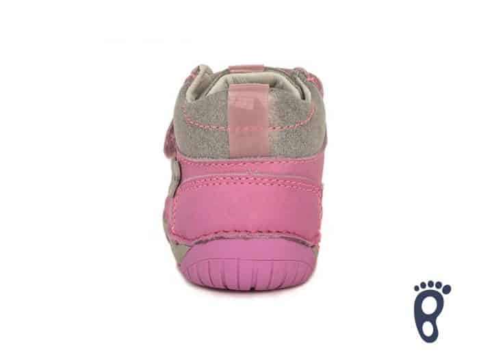 D.D.Step - Prechodné topánky - Dark Pink - Kvietky 3