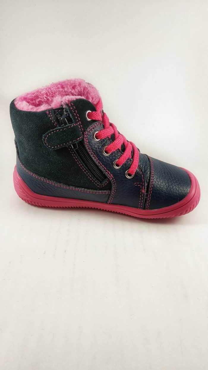 Protetika Barefoot - Zateplené topánky - Amis - Fuxia 1