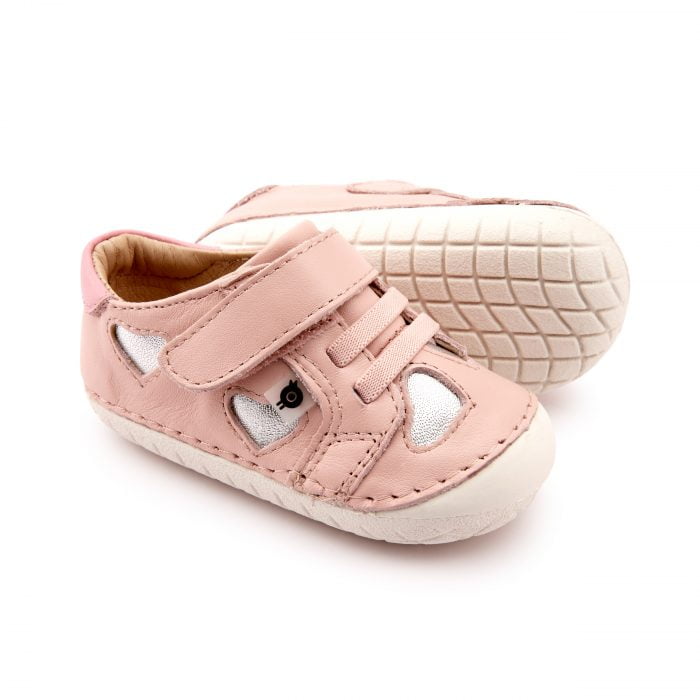 Old Soles - Hearty Pave - Powder Pink / Silver / Pearlised Pink 2