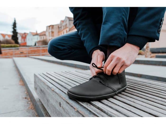 Barefoot topánky Aylla - Tiksi Black - Pánske 6