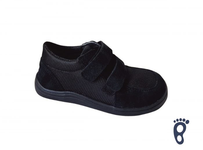 Baby Bare Shoes - FEBO Sneakers - Black 1