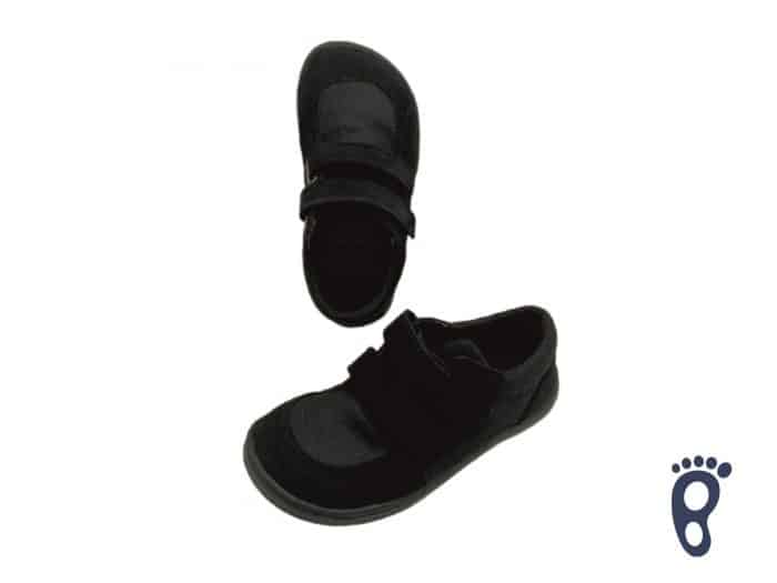 Baby Bare Shoes - FEBO Sneakers - Black 1