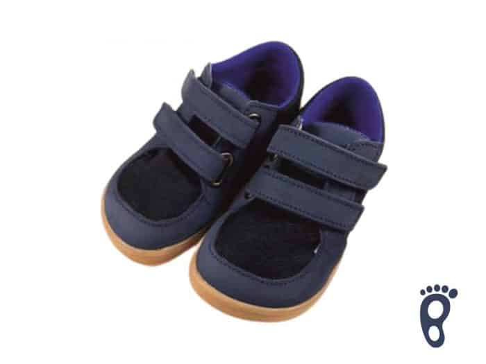 Baby Bare Shoes - FEBO Sneakers - Navy/Resina 1