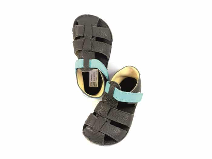 baby bare shoes sandals summer new blue beetle