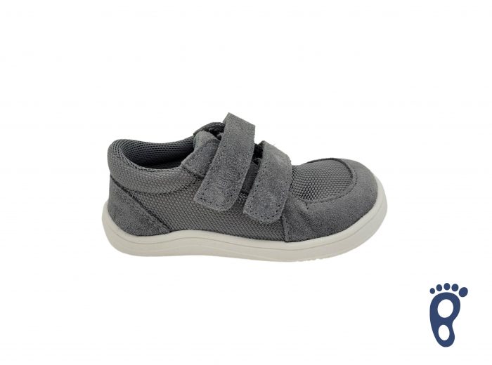 Baby Bare Shoes - FEBO Sneakers - Grey 1