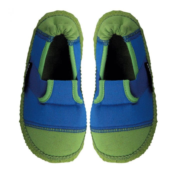 nanga papuce papucky barefoot klette blue blau chlapcenske