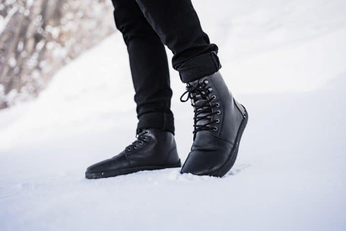 BeLenka Winter - 2.0 Neo - Zimné barefoot topánky - Black 9