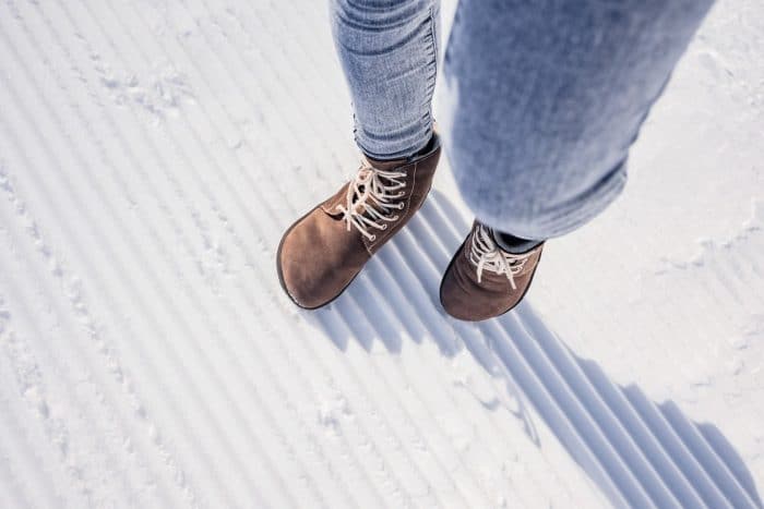 BeLenka Winter - 2.0 Neo - Zimné barefoot topánky - Chocolate 4
