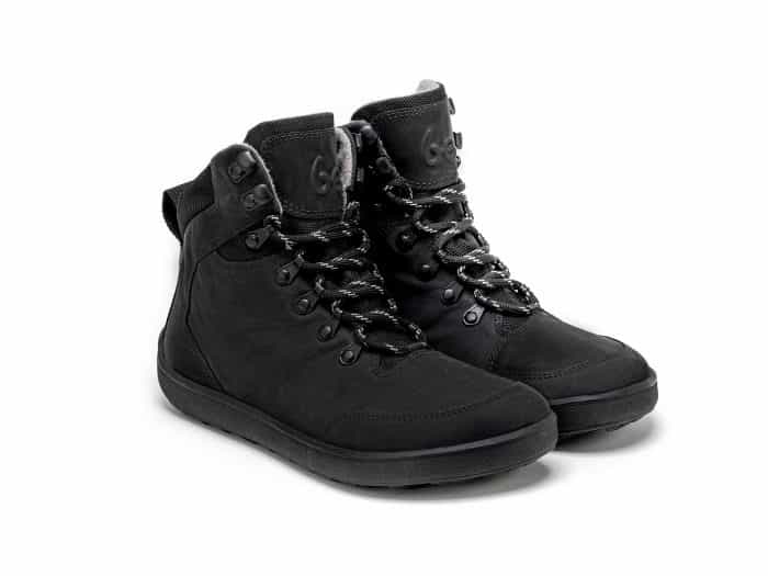 BeLenka Ranger - Zimné barefoot topánky - Black 2