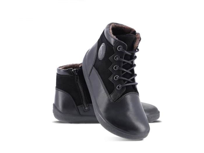 BeLenka Olympus - Zimné barefoot topánky - All Black 7