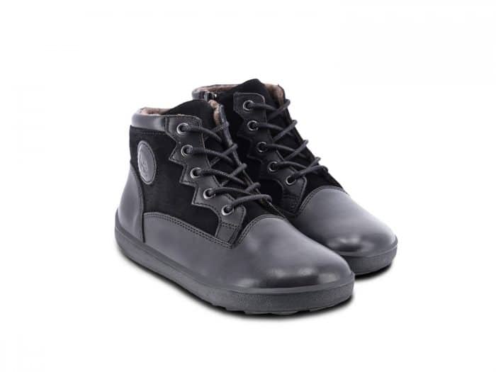 BeLenka Olympus - Zimné barefoot topánky - All Black 5