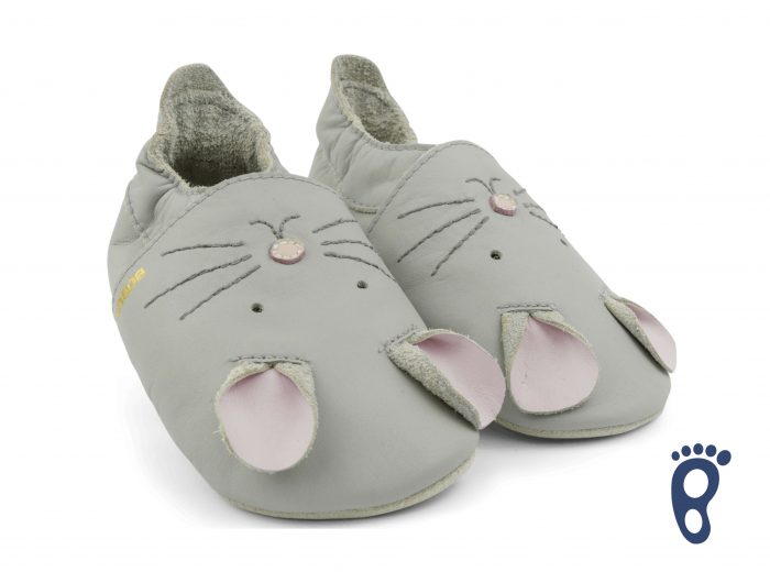 Bobux - Soft Sole Capačky - Squeek Light Grey 2