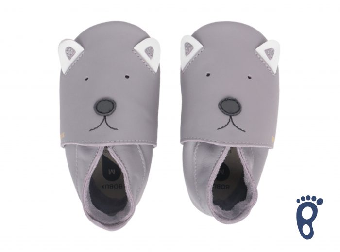 Bobux - Soft Sole Capačky - Woof Gull Grey 1