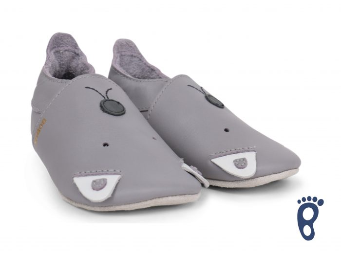 Bobux - Soft Sole Capačky - Woof Gull Grey 2