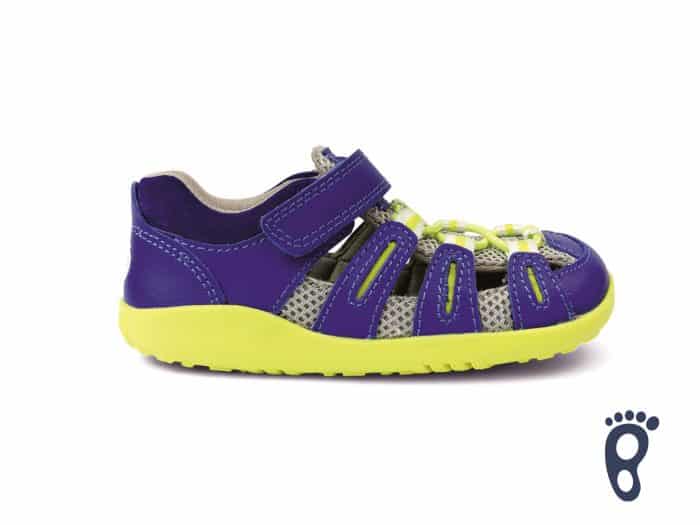 Bobux – Summit - Blueberry Neon - sandálky 1