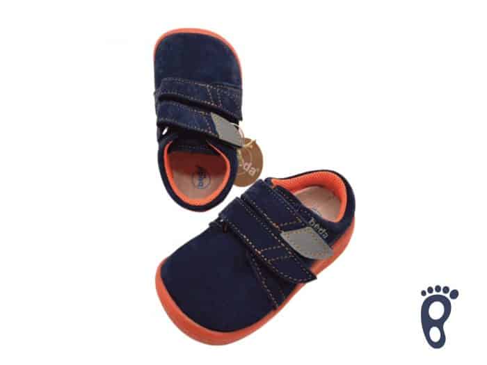 BOTY BEDA - Blue Mandarine - Nízke prechodné topánky 1