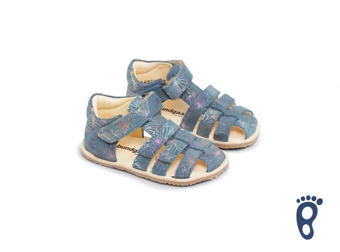 Bundgaard - Sandálky - Sebastian II - Teal Blossom 1