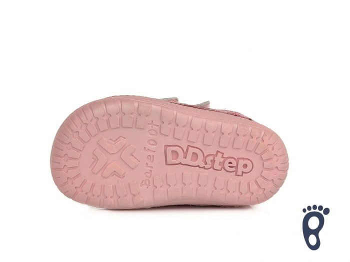 D.D.Step - Prechodné topánky - Dark Pink kvietky 1