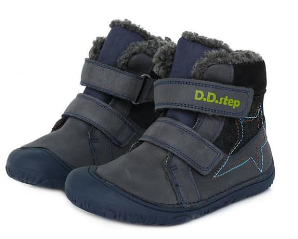 D.D.Step - Zimné topánky - Royal Blue hviezda - chlapčenské 1