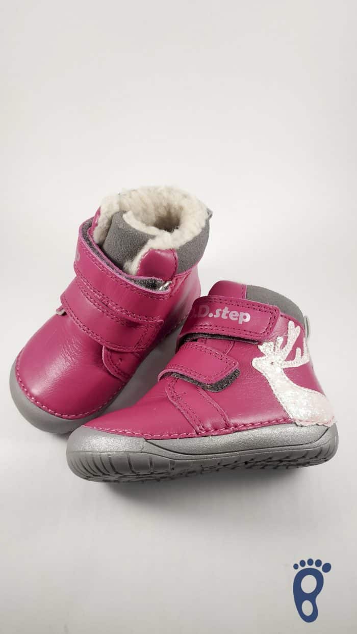 D.D.Step - Zimné topánky - Dark Pink - Reindeer 1
