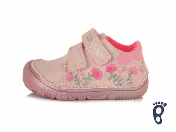 D.D.Step - Textilné tenisky - Baby pink 1