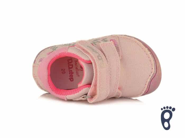 D.D.Step - Textilné tenisky - Baby pink 3