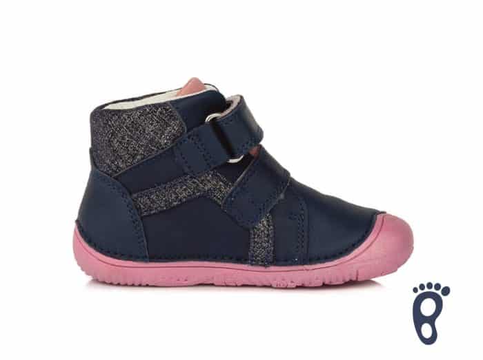 D.D.Step - Prechodné topánky - Royal Blue - Modro - ružové 3