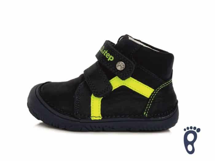 dd step d.d.step prechodne barefoot topanky pre deti detske royal blue reflex
