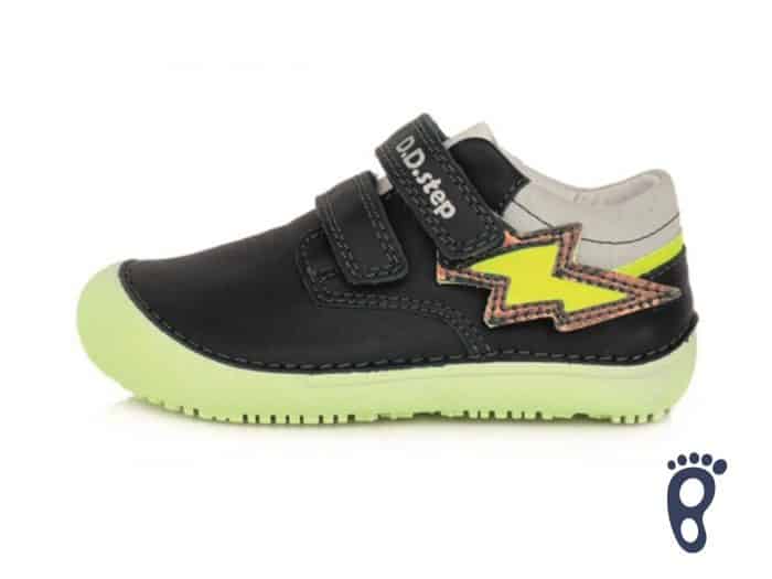 D.D.Step - Prechodné topánky - Royal Blue - Žlté blesky 1