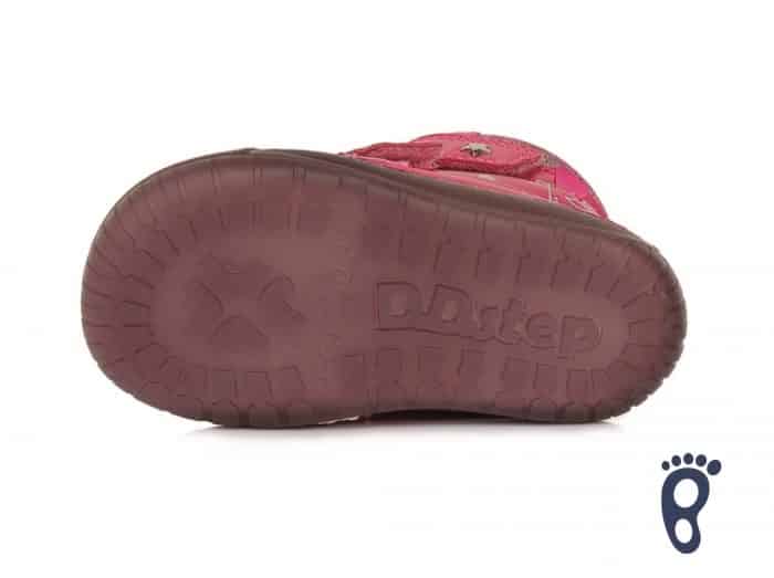 D.D.Step - Zimné topánky - Dark Pink s vílou 5