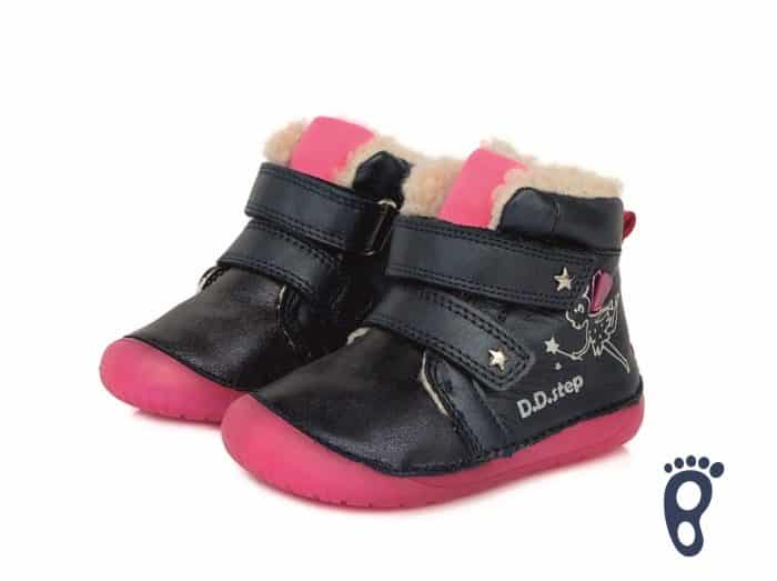 D.D.Step - Zimné topánky - Royal Blue s vílou 1