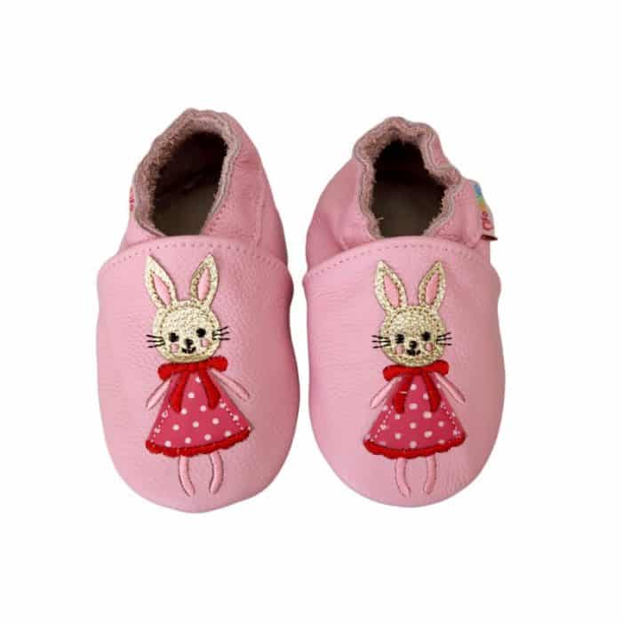 footstep capacky kozene barefoot detske zajacik zajacica klara