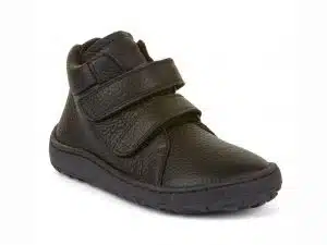 froddo barefoot prechodne topanky kozene zateplene cierne autumn black