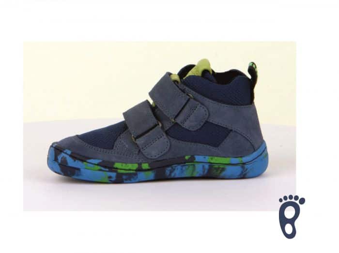 Froddo - Barefoot Autumn T - Celoročné vyššie - Blue/Denim 3