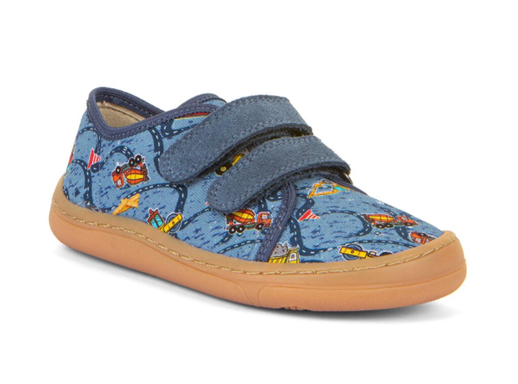 froddo barefoot canvas denim machines detske tenisky
