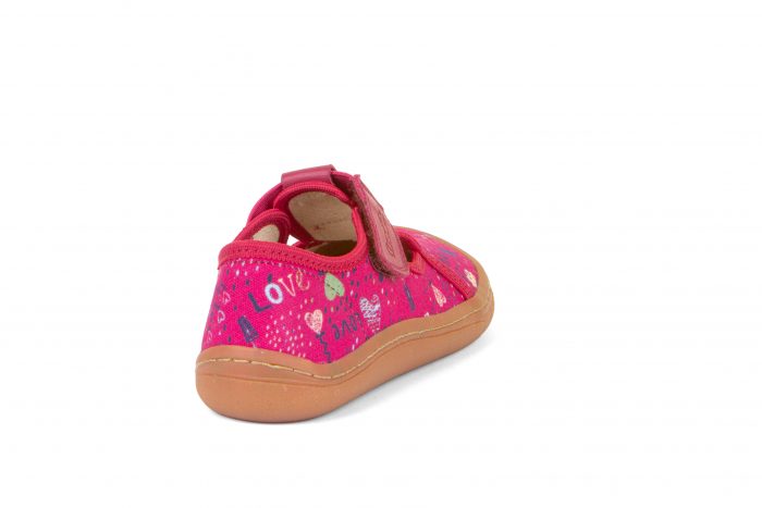 Froddo - Papuče - Barefoot Canvas T - Fuxia+ (Love) 2