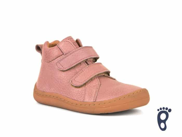 froddo barefoot celorocne vyssie pink prechodne topanky pre deti detske kozene celokozene