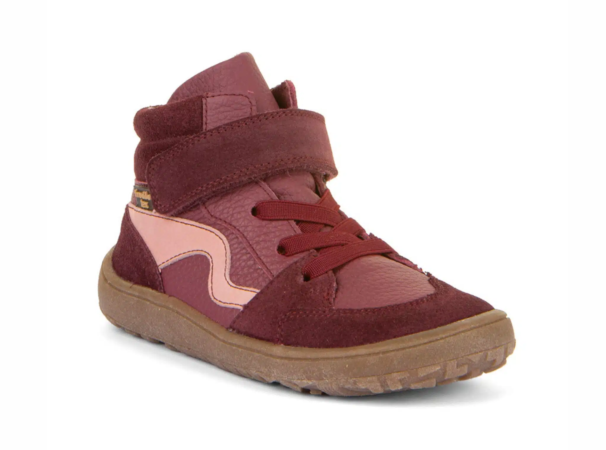 froddo barefoot prechodne topanky kozene tex go bordeaux