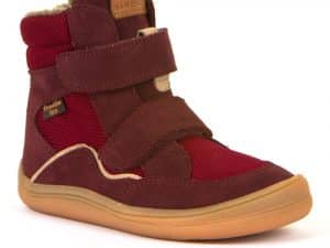 froddo barefoot tex membrana winter zimne topanky pre deti zateplene bordeaux textilne