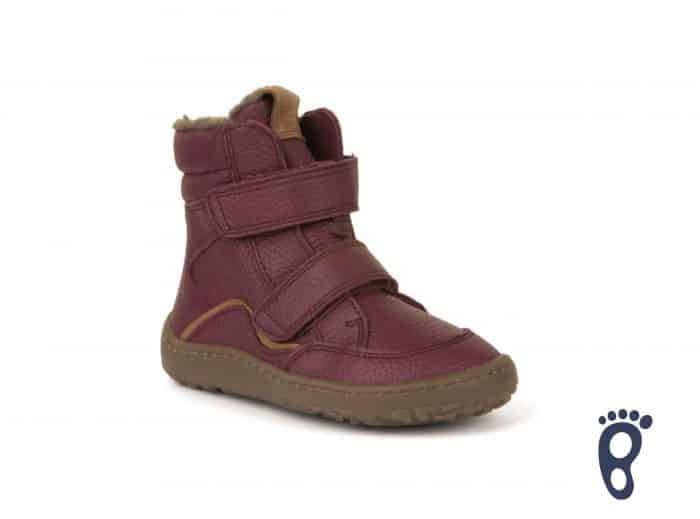 Froddo - Barefoot - Winter - Bordeaux - nová podrážka 1