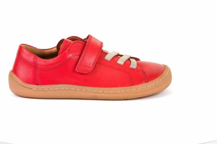 Froddo - Barefoot - Celoročné - Red - suchý zips + šnúrky 2021 1