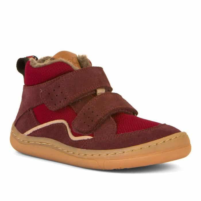 froddo zimne topanky barefoot zimusne na zimu zateplene winter wool bordeaux