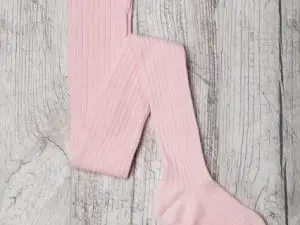 jeej design vrubkovane pancuchove nohavice pink