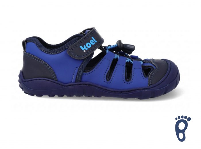 Koel4kids - Barefoot sandále - Madison Vegan - Blue 1