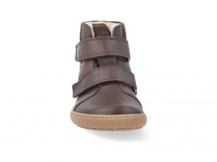 KOEL4KIDS - Barefoot zimná obuv - EMIL NAPPA TEX membrána Brown 2