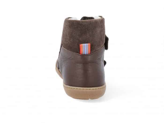KOEL4KIDS - Barefoot zimná obuv - EMIL NAPPA TEX membrána Brown 4