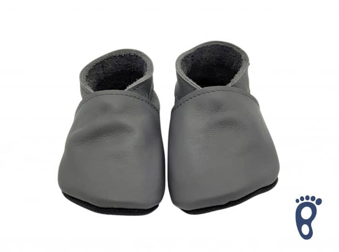 Limis - Detské barefoot capačky - Grey - Protišmykové 1