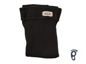 MILE - Čierne pančušky - bez trakov