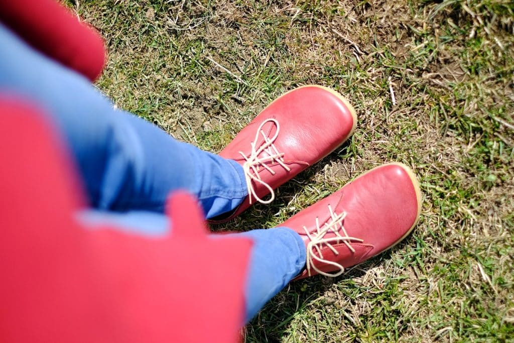 OKBarefoot - LIBERTY RED - Odchoďte si jar ako v bavlnke 12