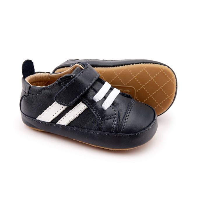 Old Soles - Low Roller Shoe - Navy / Snow 2